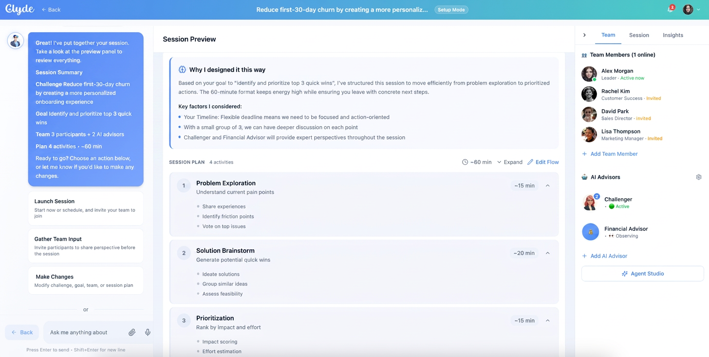 How Clyde AI Works — From Messy Problem to Clear Outcome